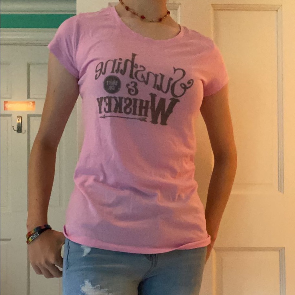 No Boundaries “Sunshine & Whiskey” Tee-Shirt